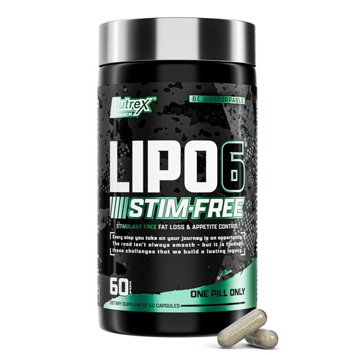 [BRSRACYCDJ5GGAL4] Nutrex Research LIPO SIX Stim-Free Metabolism & Appetite Support Supplement – Reduce Hunger | Non-Stimulant Weight Management Supplement for Women and Men – 60 Servings