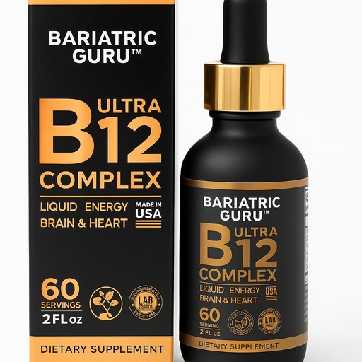 [BRSREAIYAEIQAELF] Ultra Vitamin B12 Complex Liquid Drops, B12 Sublingual Complex, B12 Vitamin 1000mcg - B12 Methylcobalamin for Energy, Brain & Heart Support