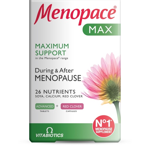 [BRSWICTZOAIQGE3M] Menopace by Vitabiotics Max Capsules & Tablets x 84