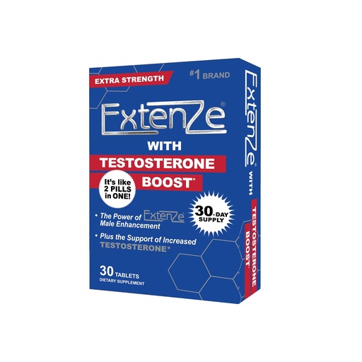 [BRSWGEA6CUCAAYA4] ExtenZe Testosterone Boost 30ct