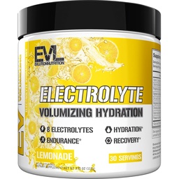 Ultimate Electrolytes Powder Hydration Drink - Quick Replenishing Hydration Powder Drink Mix with 8 Key Electrolytes and Antioxidants - Vegan Gluten Free Keto Friendly Blend (Lemonade)