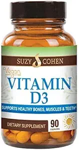 [BRSWY2QKOF7WGYDG] Script Essentials Vegan Vitamin D3 5,000 IU for Healthy Muscle Function, Bone Health, and Immune Support - Non-GMO, Gluten Free and Kosher Certified - 90 Servings