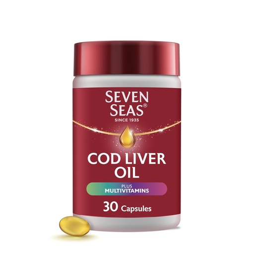 [BRSWIYDYB5YGCELG] Simply Timeless Cod Liver Oil Plus Multivitamins 30 Capsules