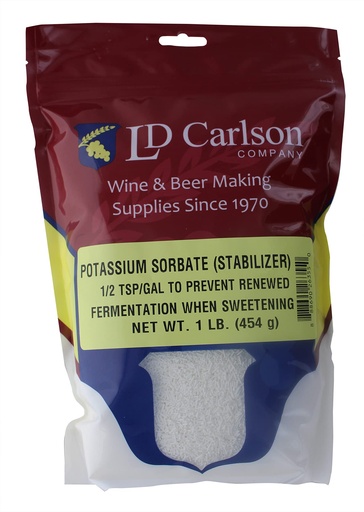 [BRSWIZD5BQHAYA3O] Potassium Sorbate - 1 lb.
