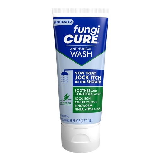 [BRSWKFITPIAWEYDA] FUNGICURE Medicated Anti-Fungal Jock Itch Wash, 6 Fl Oz
