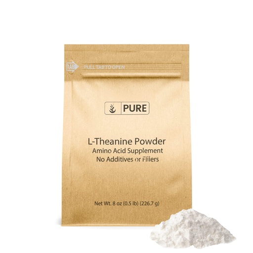 [BRSWYZQBOEHRQ2TA] PURE ORIGINAL INGREDIENTS L-Theanine (8 oz) Amino Acid Supplement, No Additives or Fillers