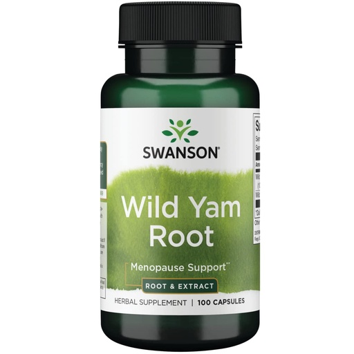 [BRSWIAQ7OAOGYYDC] Swanson HRB Wild YAM Root Root & EXT 100 Cap