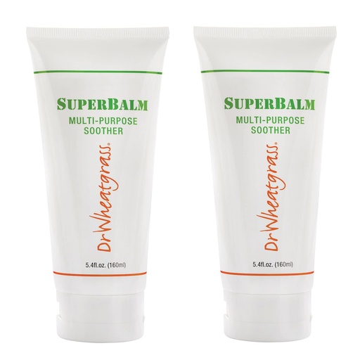 [BRSWGY36PINWYCY3] (Pack of 2) Dr Wheatgrass Superbalm 160ml - Antioxidant Rich, Multi-Purpose Soothing Cream