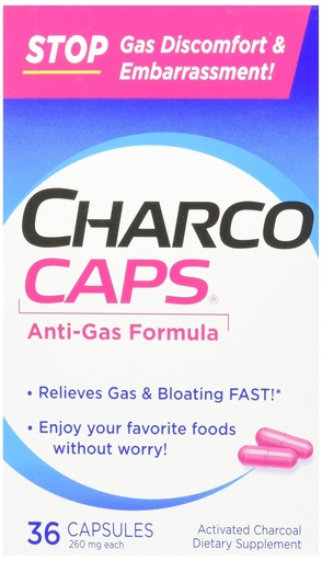 [BRSWIHQ4OAEBQ3L4] Anti-Gas Dietary Supplement Formula 36 Capsules
