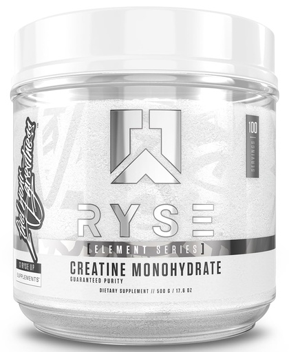 [BRSREAYYAUORGD36] RYSE Creatine Monohydrate Powder - Unflavored - Supports Men & Women Lean Muscle Growth, Strength, Power, and Endurance - Helps Reduce Fatigue and Improve Workout Recovery - 100 Servings.