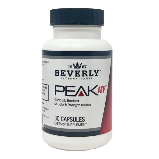 [BRSWIEY5AUBBUCTM] Beverly International Peak ATP® - Unlock Your Competitive Edge - PRE-Workout. Non-Stimulant Energy Source. Fuels Your Muscle. Increase Power, Strength, Muscle Mass, Reduce Fatigue, 30 Caps