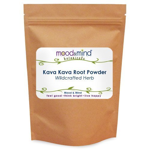 [BRSWIEY5CEMROE36] Mood & Mind Premium Noble Kava Kava Root Powder 4 oz (112 g)