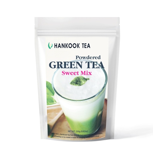 [BRSWIEI5BNYBGEQ7] Hankook Tea Powdered Green Tea Sweet Mix, 8.82 Ounce (SYNCHKG123925)