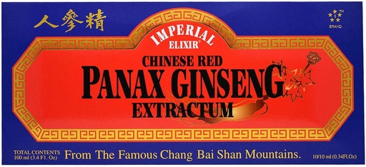 [BRSWIY35OEEGCHDU] Chinese Red Panax Ginseng Extractum - Vials Imperial Elixir (Ginseng Company) 10 Vial