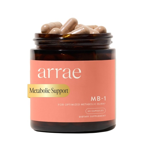 [BRSRAEIYAB4BAF36] Arrae MB-1, Natural Dietary Supplement, Control Appetite, Increase Energy, Support Healthy Metabolism, 60 Capsules