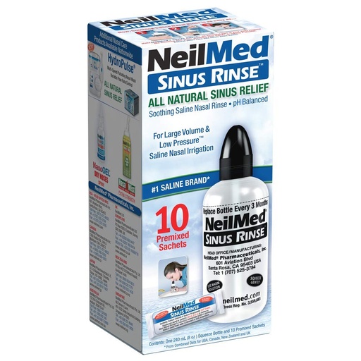 [BRSWIZQBOINRK33Y] Sinus Rinse Adult Bottle Kit 8 Oz