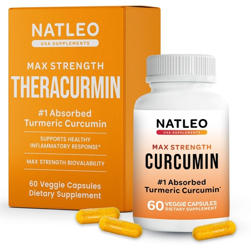 [BRSRAGIZPNYRGDLZ] Theracurmin Turmeric Curcumin Supplement, 60 Count, High Absorption Turmeric & Curcumin -Joint Support Supplement - 42.6X More Bioavailablity