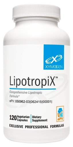 [BRSWIYIZCIDQYFT4] XYMOGEN LipotropiX - Choline, Taurine & Methionine Formula - Liver & Lipid Metabolism Support - Vegan, Gluten-Free, & Non-GMO - 120 Capsules