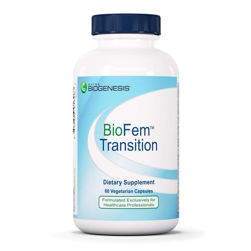 [BRSWI2QTC4HRSADO] Nutra BioGenesis - BioFem Transition - DHEA, Pregnenolone, Wild Yam, and Dong Quai for Menopause Support - Gluten Free, Vegan, Non-GMO - 60 Capsules