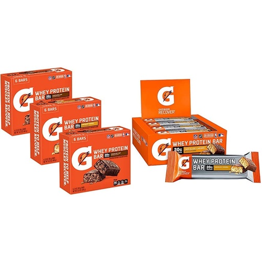 [BRSWYFA6PJ7B42YU] Gatorade Whey Protein Bars Variety Pack (30 Count)