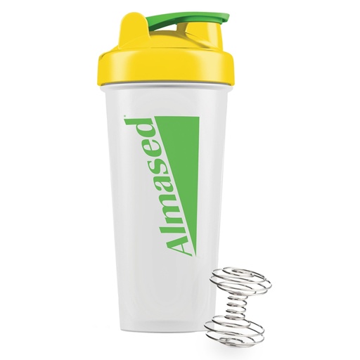 [BRSW2GALOIIWMCI7] Almased Protein Shaker Bottle | For Protein Mixes | Smoothie Bottle | Perfect Shaker Cups for Protein Shakes and Preworkout, 24 Oz capacity (700 ML)