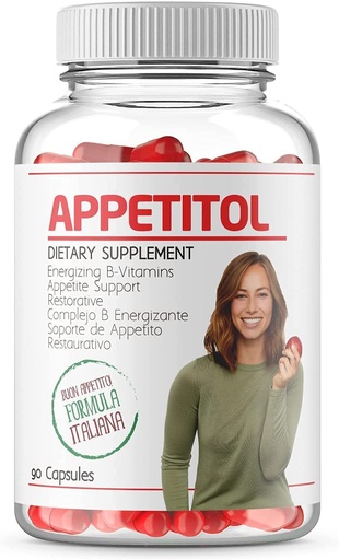 [BRSW2YI3PN5QID3F] Appetitol Appetite-Weight Gain Capsules Natural Appetite and Weight Gain Stimulant for Underweight Children Fortified with Vitamins B1,B2,B3,B5,B6,B12,Folic Acid , Iron, Zinc