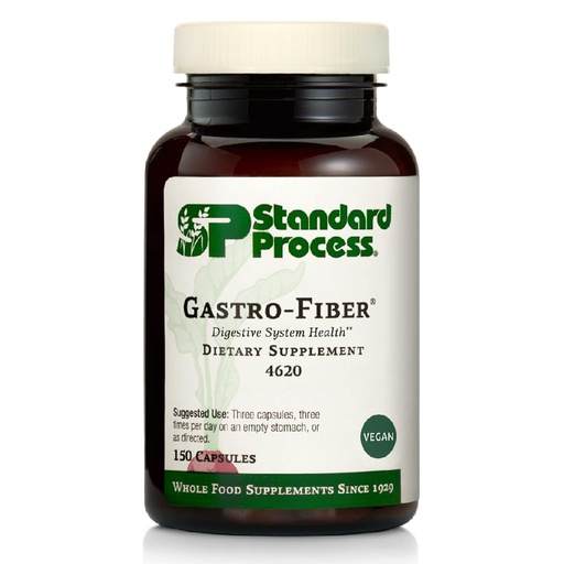 [BRSREAT2CAHGO3YV] Standard Process Gastro-Fiber - Prebiotic Supplement for Digestive Health - Supports Gut Health with Apple Pectin - Maintains Immune Response - Vegan & Non-Soy - 150 Capsules (50 Servings)