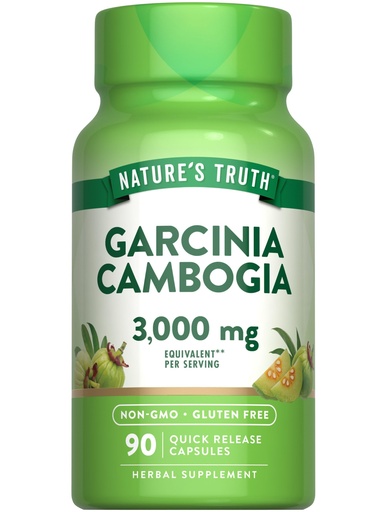 [BRSWICQBBAFB23YZ] Nature's Truth Garcinia Cambogia | 90 Pills | Plus Chromium Picolinate | Non-GMO and Gluten Free Supplement