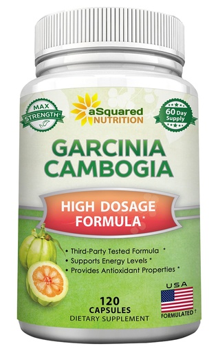 [BRSWKEY7O4IAGCDA] 100% Pure Garcinia Cambogia Extract - 120 Capsules, Ultra High Strength HCA, Natural Weight Loss Diet Pills XT, Best Extreme Fat Burner Slim & Detox Max, Premium Blocker for Men & Women, Made in USA