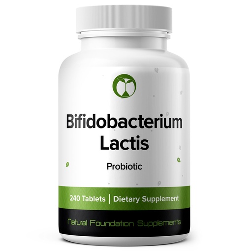 [BRSRAAIKO4ARMCT5] Bifidobacterium Lactis Probiotic 240 Tablets (4 Month Supply) - 3 Billion CFU Researched Strain - Supports Digestive & Immune Health - GMP Certified (240, Bifidobacterium Lactis)