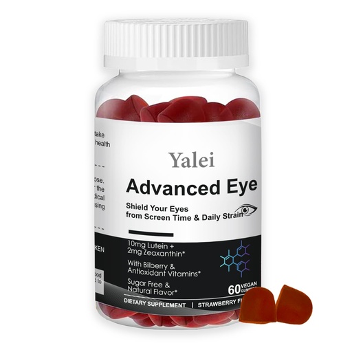 [BRSRECYPA4FWCGYU] Lutein and zeaxanthin Supplements | Sugar-Free | 10mg Lutein & 2mg Zeaxanthin for Screen Time Eye Care - with Vitamins A, C, E for Digital Eye Strain | Non-GMO | 60 Count