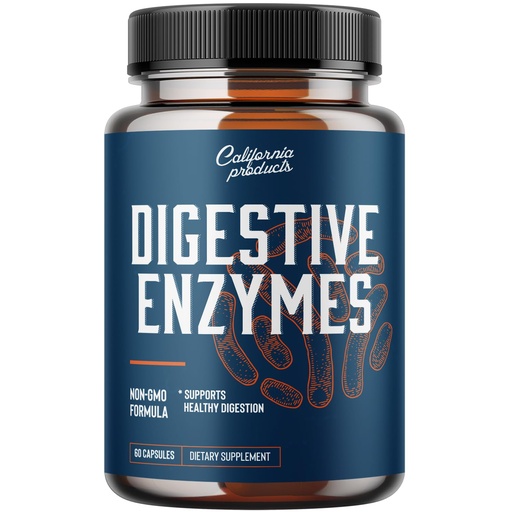 [BRSWKHQ6DINW2C3P] Pure Digestive Enzyme Capsules with Lipase Amylase Protease - Aids Digestive System Natural Immune System Booster - Breaks Down Carbohydrates Reduce Bloating Gas Digestive Enzymes Pills