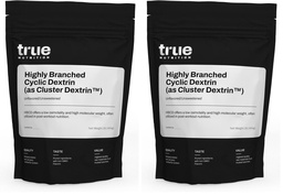 True Nutrition - Highly Branched Cyclic Dextrin - Carbohydrate Powder for Sustained Intra-Workout Energy, Enhanced Post-Workout Muscle Recovery - Vegan and Non-GMO - Unflavored 1lb (Pack of 2)