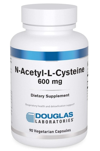 [BRSROZAPBUOQ223D] Douglas Laboratories N-Acetyl-L-Cysteine 600 mg | Glutathione Precursor for Antioxidant Protection | 90 Vegetarian Capsules