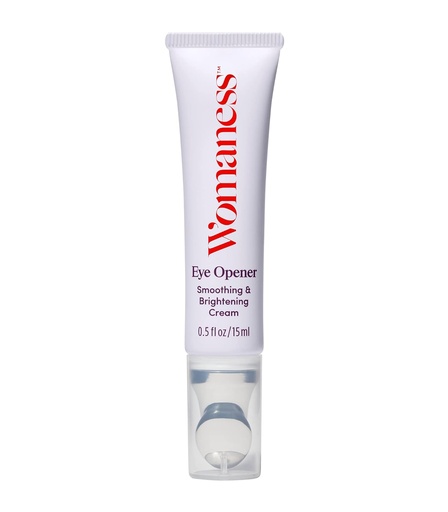[BRSW2FTRBMHBSDLF] Womaness Eye Opener - Anti Aging, Hydrating, & Moisturizing Under Eye Cream for Dark Circles and Puffiness - With Hyaluronic Acid, Bakuchiol Retinol Alternative, & Firming Red Algae Extract – 15ml