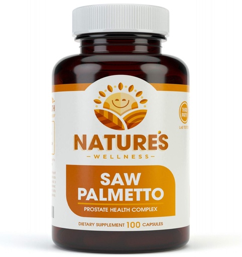[BRSWKFDYAEHGAFDG] 1000mg Saw Palmetto Prostate Supplement, Berry Power + Extract - Maximum Strength to Promote Prostate Heath, Reduce Frequent Urination and Block DHT Related Hair Loss Naturally |100 Caps