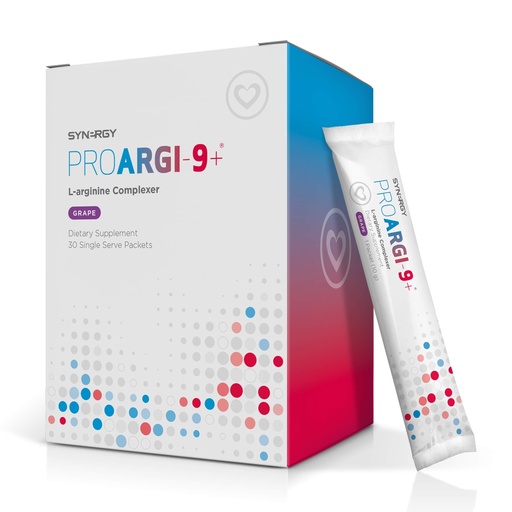 [BRSWIFATCINW2EDG] Synergy ProArgi-9 Plus L-Arginine Complexer Dietary Supplement - Grape - 30 Packets