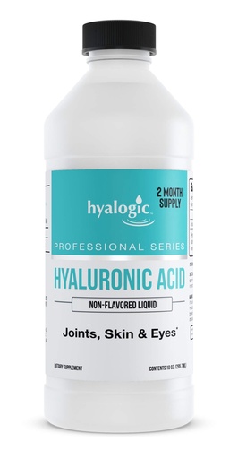 [BRSWY2QCCIPWOFL2] Hyalogic Hyaluronic Acid Liquid Supplement - 50mg High Molecular Weight Hyaluronic Acid for Joints, Advanced Joint Support, Vegan Oral Hydration Formula, 10 oz