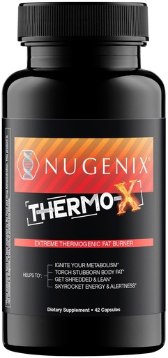 [BRSRGYL7BAFROGYY] Nugenix Thermo-X: Thermogenic Fat Burner Supplement for Men, Extreme Metabolic Accelerator, 42 Count