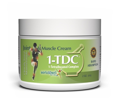 [BRSWYEIQPIMAOH3P] 1-TDC Joint & Muscle Relief Cream - Use On Back, Knee, Neck, Shoulder, Hip - Soothes Stiff Joints, Muscles, and Injuries in 5-10 Minutes - Relaxer