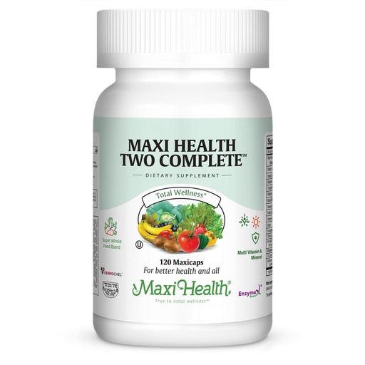[BRSWIYAKCUOQYALY] Maxi Health Multivitamins for Men and Women – Complete Daily Vitamins for Energy, Immune Function, and Wellness Support – Kosher & Vegan Multivitamin – 120 Capsules