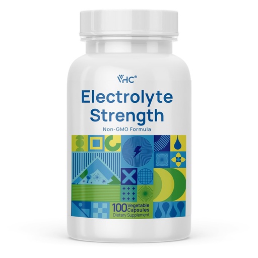[BRSREADQOAOQIHL6] VHC Electrolyte Capsules, Max Strength Salt Pills Supplement for Running Endurance Sports Nutrition Electrolytes Pills