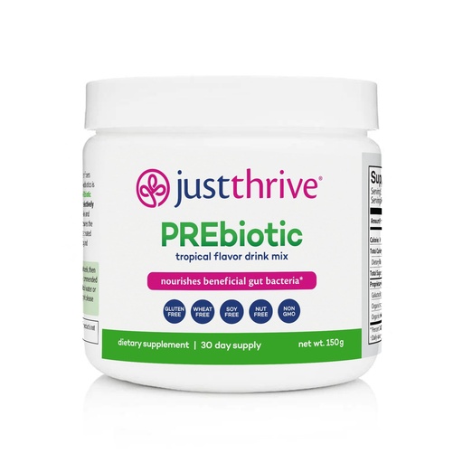 [BRSWGAQ6BMPAMETK] Just Thrive PREbiotic Powder - Digestive and Immune Support Supplement, 150 g