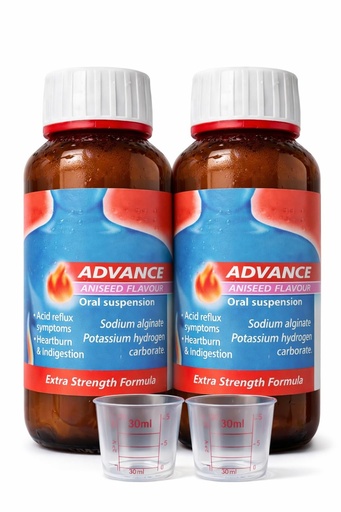 [BRSRGHYDC4FGOAIU] GAV Advance Aniseed Flavour Liquid,150ml Bottle Pack of 2 | 2 Measuring Cups 30 ml