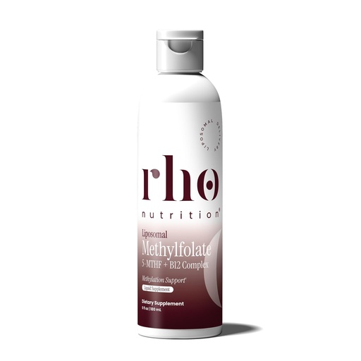 [BRSRGHAKCR6R6A37] Rho Nutrition Liposomal Methylfolate 5-MTHF + B12 Complex – Ultra High Absorption Bioactive Liquid Methylated Folate & B12 – Supports Methylation, Energy Production, Mood & Cellular Health