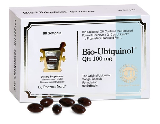 [BRSWYZDQCF6WED37] Pharma Nord – CoQ10 Ubiquinol 100 mg • Powerful Antioxidant for Heart Health • Mitochondrial Energy • Fertility Support • High Quality Supplement • Gluten-Free, Non-GMO, 90 Softgels