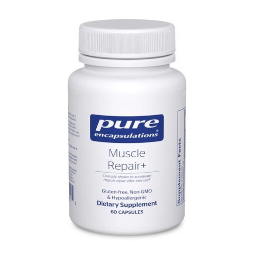 [BRSREZI2OIAQMHI7] Pure Encapsulations Muscle Repair+ Athletic Nutritional Dietary Supplement - Supports Muscle Fiber Recovery Rate, Cell Repair & Function for Active Lifestyles* - 60 Capsules