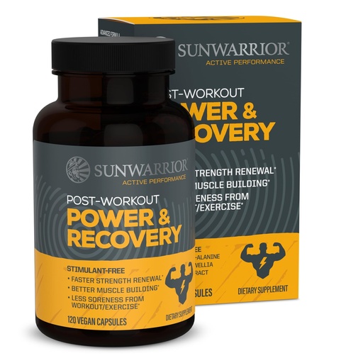 [BRSRAFAPO54AIELD] SUNWARRIOR Active Post Workout Power & Recovery Caps, 120 CT