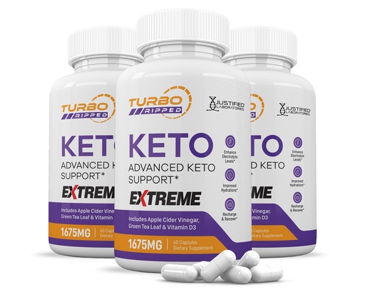 [BRSRAGAPC4DQKHQZ] (3 Pack) Turbo Ripped Keto ACV Extreme Pills 1675MG Keto Support Blend Capsule Alternative Keto ACV Gummies Formulated Apple Cider Vinegar Extra Virgin Olive Oil Powder Green Tea Leaf 180 Capsules