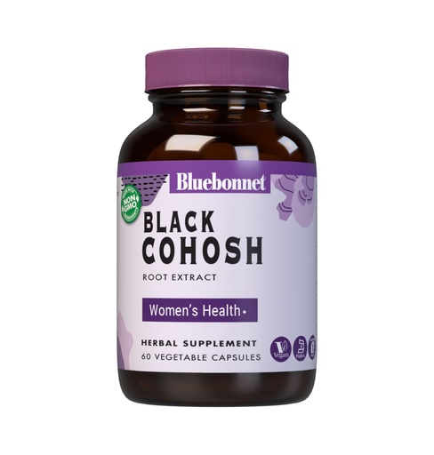 [BRSWIYQTPMJWC3A7] BlueBonnet Black Cohosh Root Extract Supplement, 60 Count, White